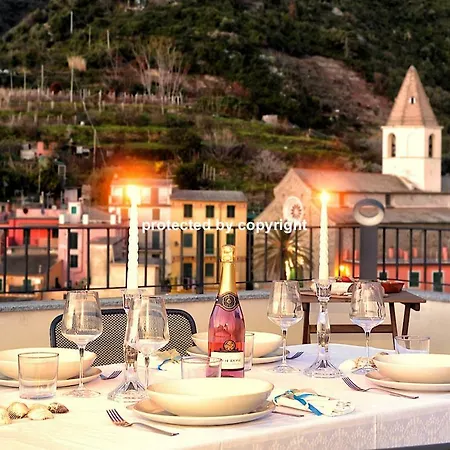 Tatil Evi Luxury Penthouse Sea View Corniglia